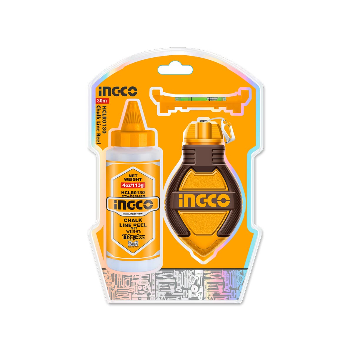 HCLR0130 - INGCO CORDEAU TRACEUR 30M AU MAROC [HCLR0130] — outil INGCO — Maroc — — vue 2
