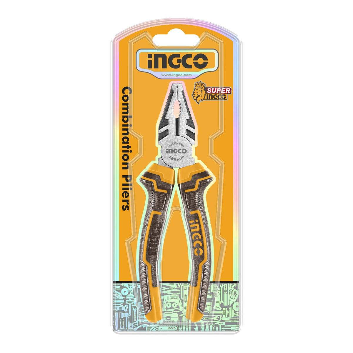 HCP08188 - INGCO PINCE UNIVERSELLE 180MM AU MAROC [HCP08188] — outil INGCO — Maroc — — vue 3