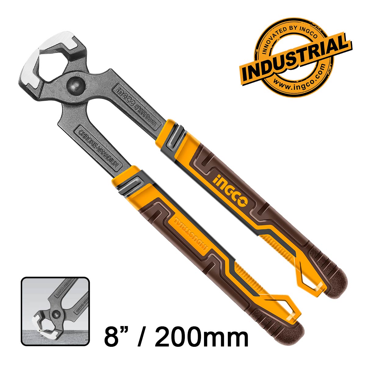 HCPP02200 - INGCO TENAILLE 200MM AU MAROC [HCPP02200] — outil INGCO — Maroc — — vue principale