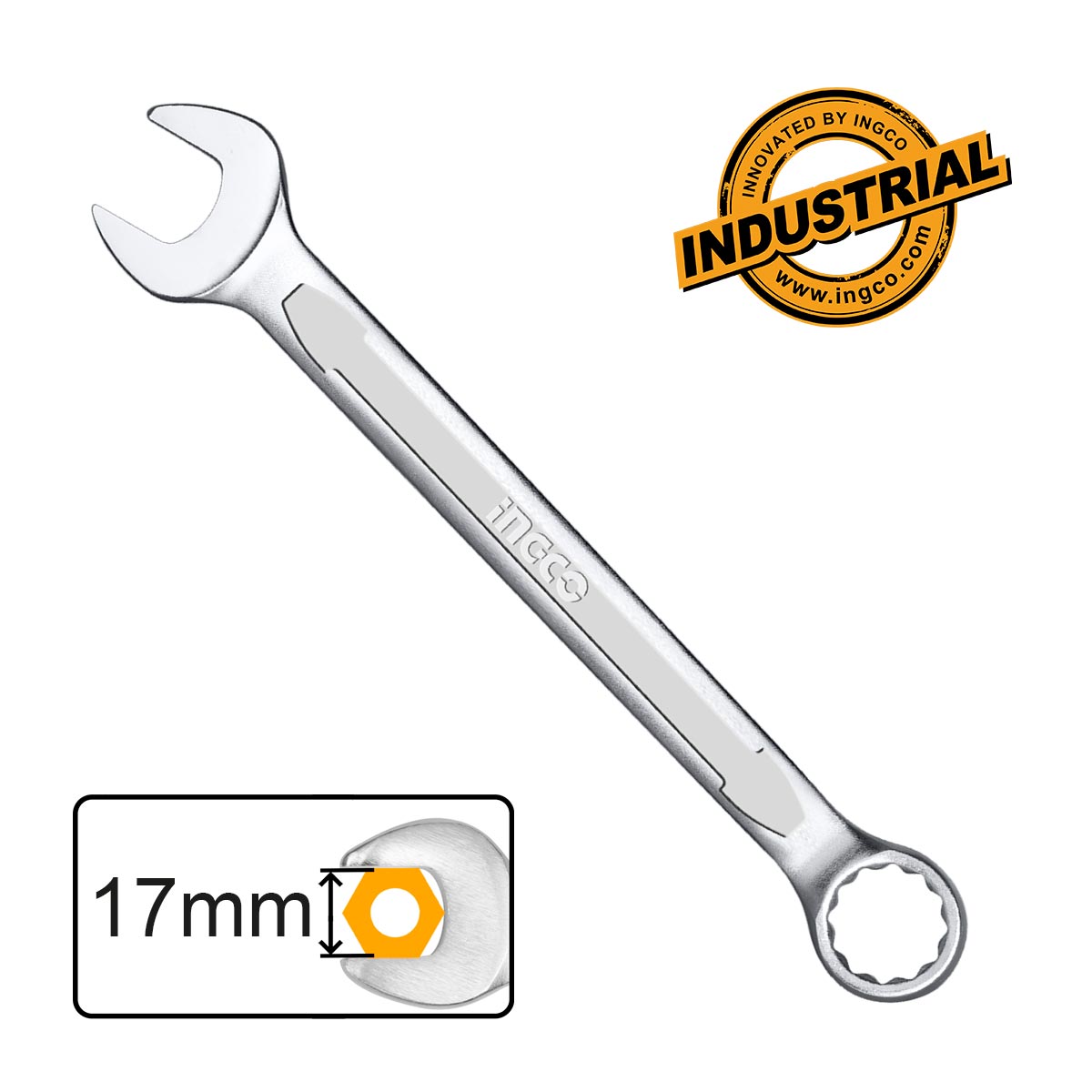 HCSPA171 - INGCO CLE MIXTE 17MM AU MAROC [HCSPA171] — clé douille INGCO — Maroc — — vue principale