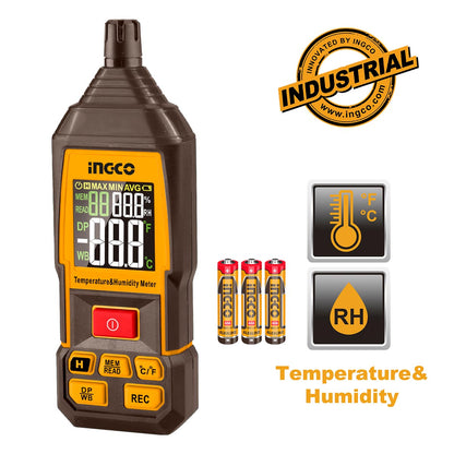 HETHT031 - INGCO COMPTEUR NUMÉRIQUE D'HUMIDITÉ ET TEMPÉRA 20-60C° AU MAROC [HETHT031] — outil INGCO — Maroc — — vue principale