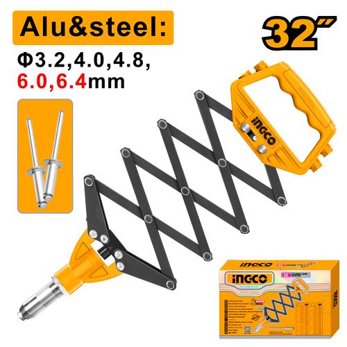HFOR321 - INGCO PINCE A RIVET ACCORDEON 3.2MM,4MM,4.8MM AU MAROC [HFOR321] — outil INGCO — Maroc —