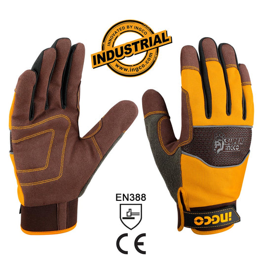 HGMG01-XL - INGCO GANTS DE MECANICIEN AU MAROC [HGMG01-XL] — équipement de sécurité INGCO — Maroc — — vue principale