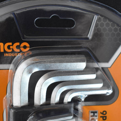 HHK11092 - INGCO CLES HEX EXTRA LONG SET DE 9 PIECES 1.5-10MM AU MAROC [HHK11092] — clé douille INGCO — Maroc — — vue 6