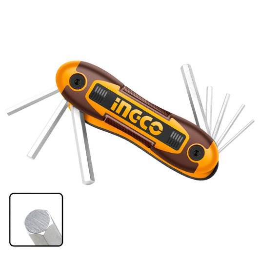 HHK14081 - INGCO CLES HEX 8PCS 2-8MM AU MAROC [HHK14081] — clé douille INGCO — Maroc — — vue principale