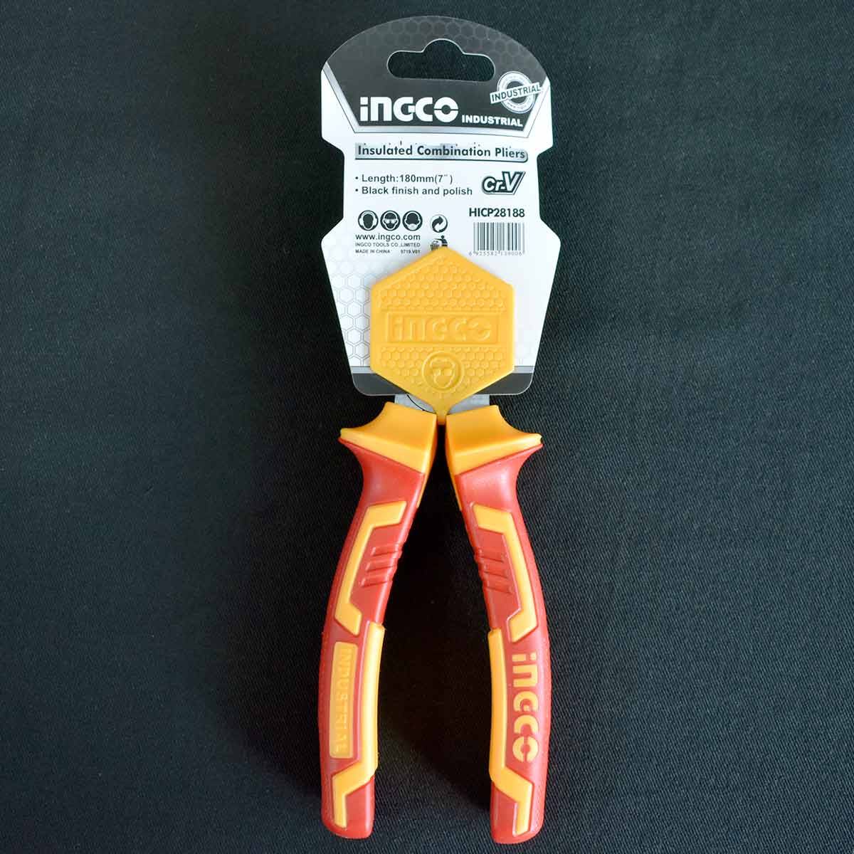 HICP28188 - INGCO PINCE UNIVERSELLE ISOLEE 7''''/180MM AU MAROC [HICP28188] — outil INGCO — Maroc — — vue 5