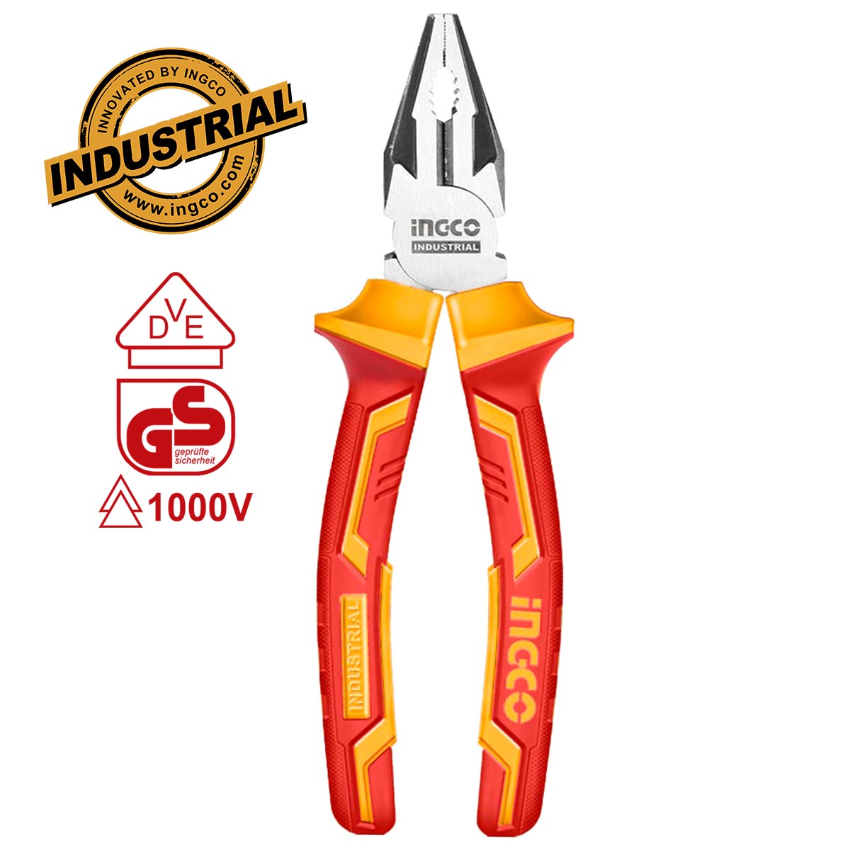 HICP28208 - INGCO PINCE UNIVERSELLE ISOLEE 8''''/200MM AU MAROC [HICP28208] — outil INGCO — Maroc — — vue principale