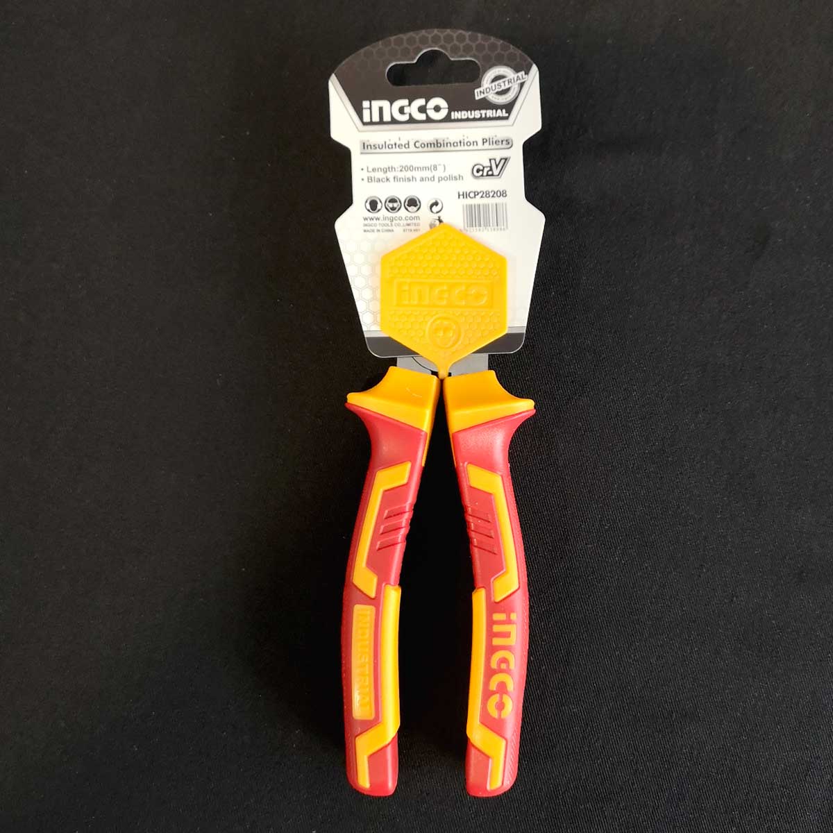 HICP28208 - INGCO PINCE UNIVERSELLE ISOLEE 8''''/200MM AU MAROC [HICP28208] — outil INGCO — Maroc — — vue 5