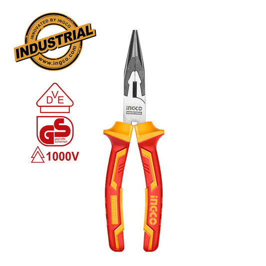 HILNP28168 - INGCO PINCE A LONG BEC ISOLEE 6''''/160MM AU MAROC [HILNP28168] — outil INGCO — Maroc — — vue principale