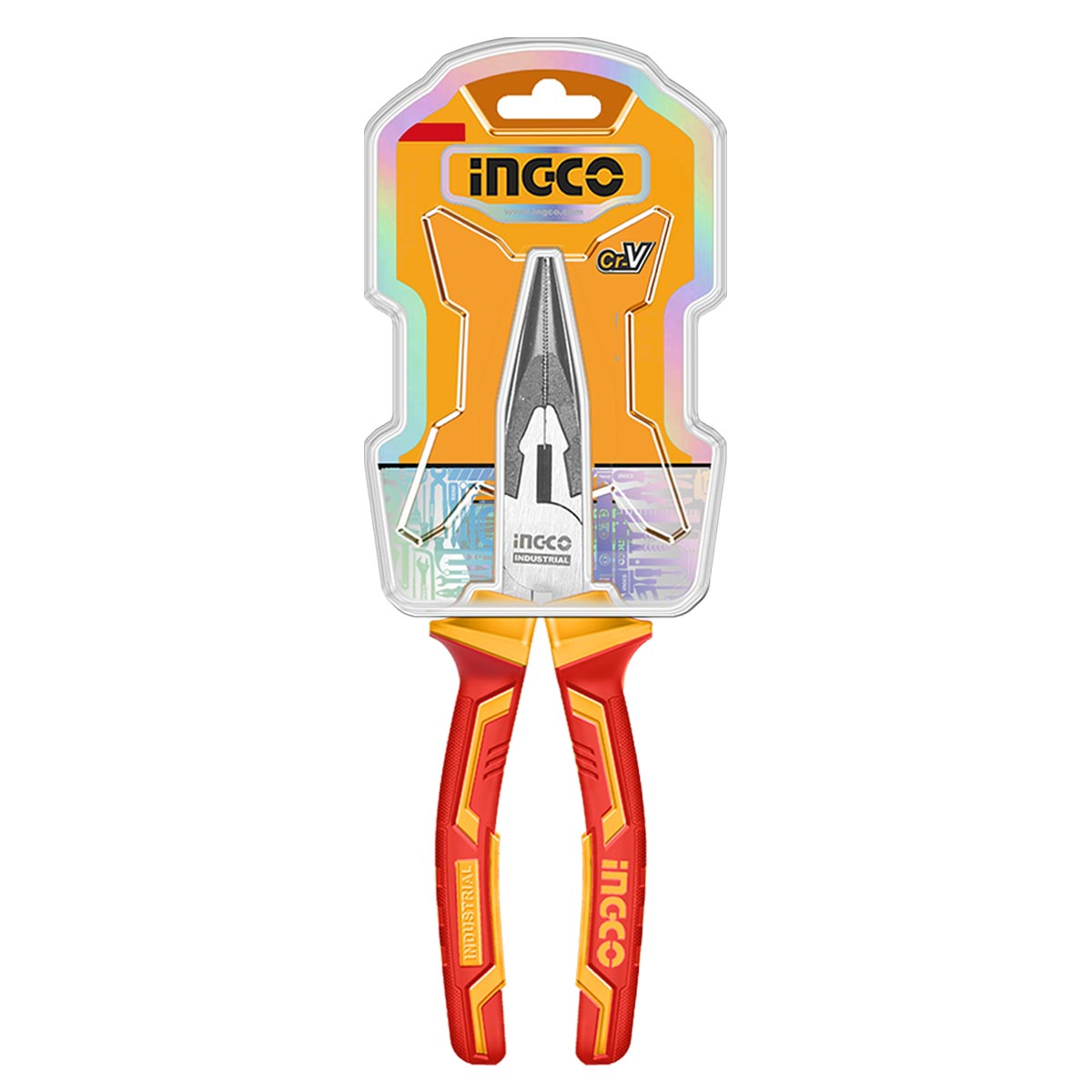 HILNP28168 - INGCO PINCE A LONG BEC ISOLEE 6''''/160MM AU MAROC [HILNP28168] — outil INGCO — Maroc — — vue 3