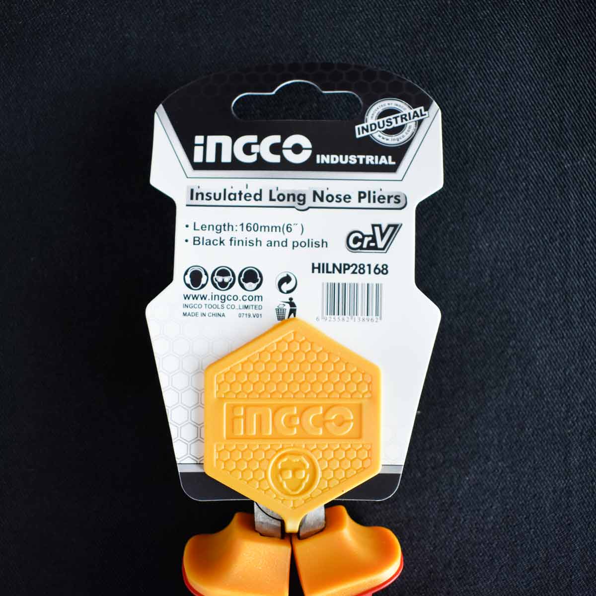 HILNP28168 - INGCO PINCE A LONG BEC ISOLEE 6''''/160MM AU MAROC [HILNP28168] — outil INGCO — Maroc — — vue 7