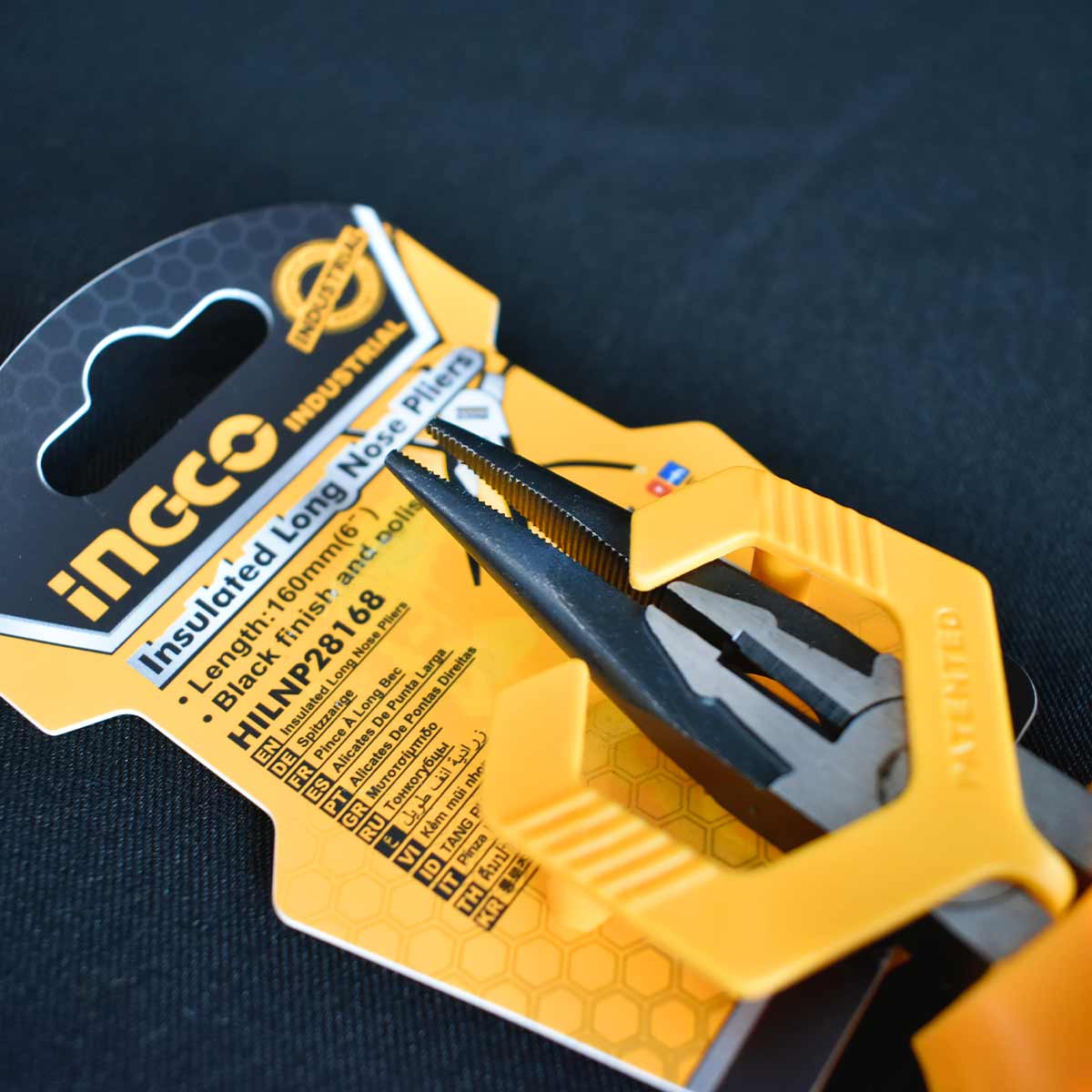 HILNP28168 - INGCO PINCE A LONG BEC ISOLEE 6''''/160MM AU MAROC [HILNP28168] — outil INGCO — Maroc — — vue 9
