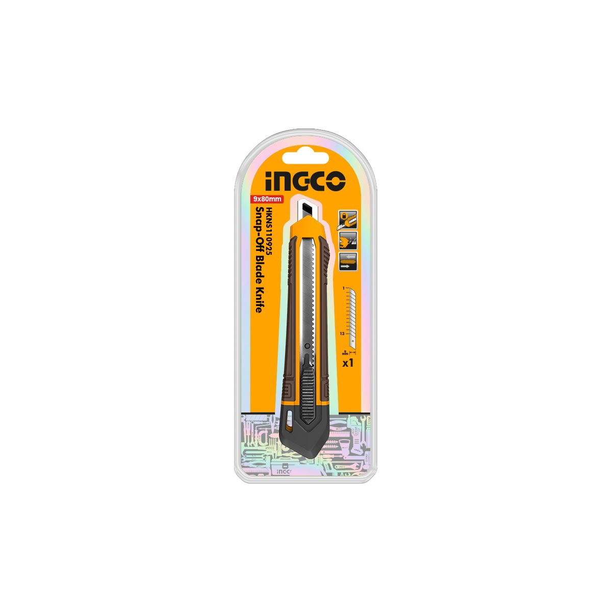 HKNS110925 - INGCO CUTTER 135MM / LAME: 9X80MM NR AU MAROC [HKNS110925] — lame accessoire INGCO — Maroc — — vue 3