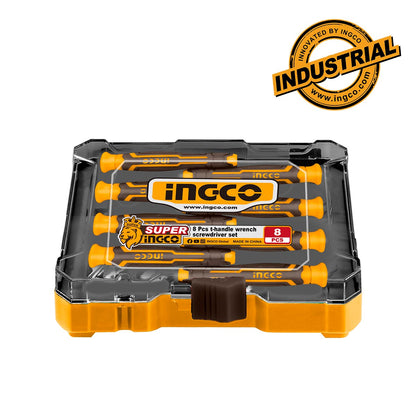 HKSD0818 - INGCO SET DE 8 TOURNEVIS A PRECISION AU MAROC [HKSD0818] — tournevis INGCO — Maroc — — vue 2