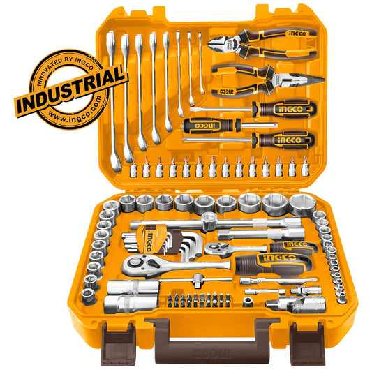 HKTHP21001 - INGCO COFFRET A OUTILS 100 PIECES AU MAROC [HKTHP21001] — outil INGCO — Maroc — — vue principale