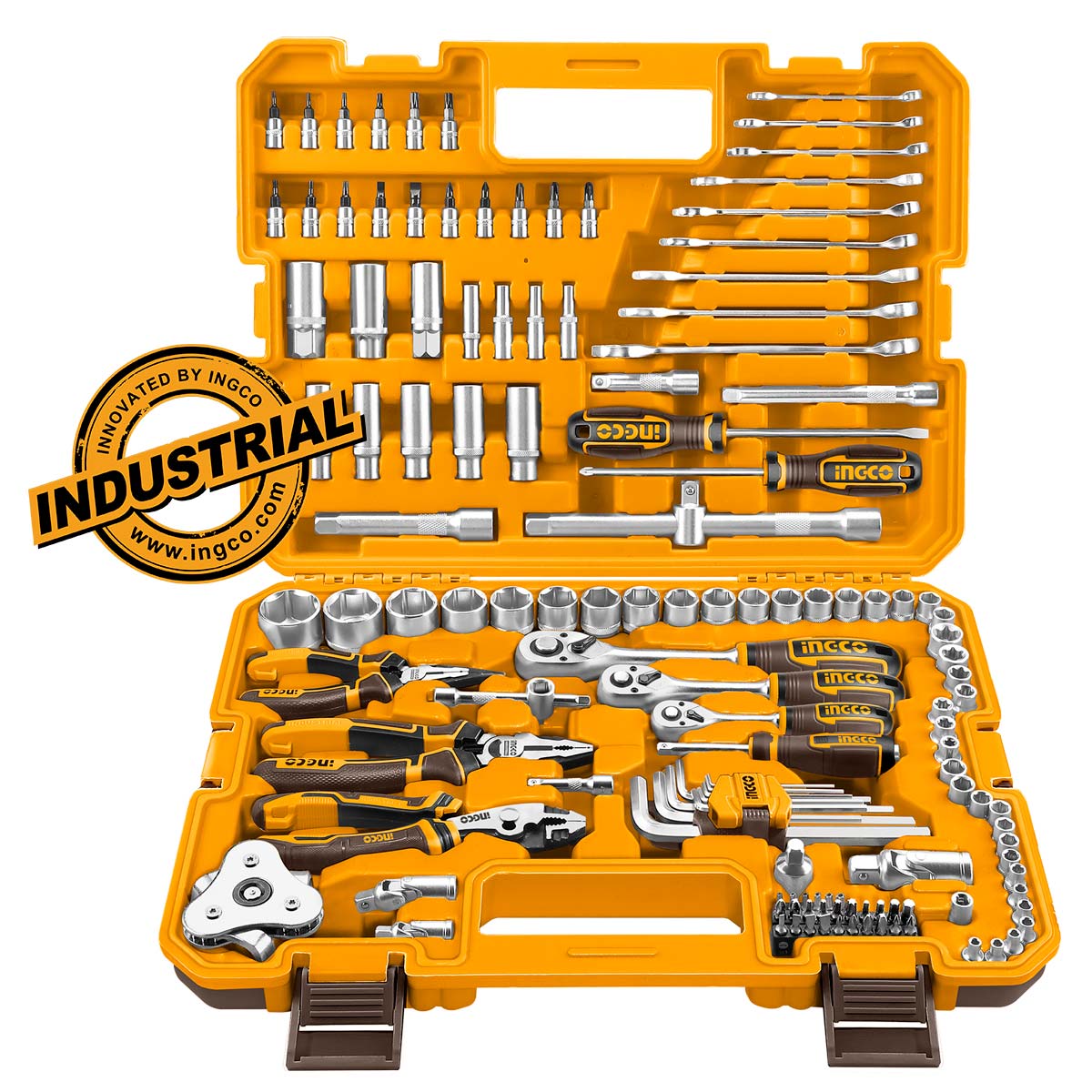 HKTHP21351 - INGCO COFFRET A OUTILS 135PCS AU MAROC [HKTHP21351] — outil INGCO — Maroc — — vue principale