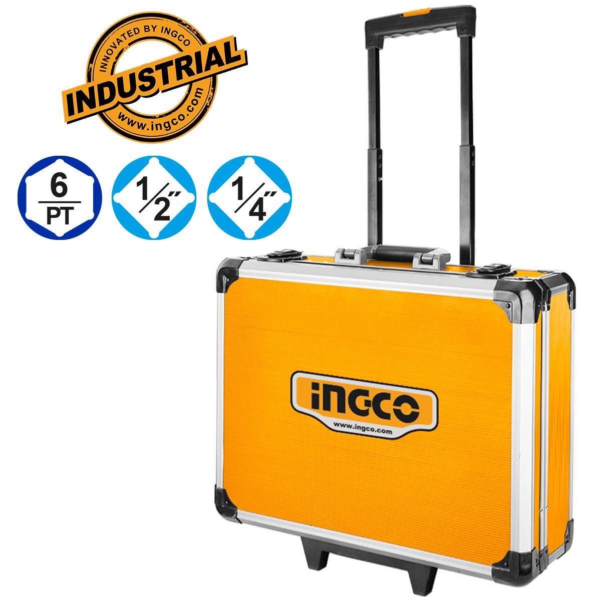 HKTHP21471 - INGCO VALISE D'OUTILS A MAIN 147PCS AU MAROC [HKTHP21471] — outil INGCO — Maroc — — vue 6