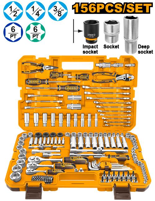HKTHP21561 - INGCO JEU DE 156 PIECES ET OUTILS AU MAROC [HKTHP21561] — outil INGCO — Maroc —