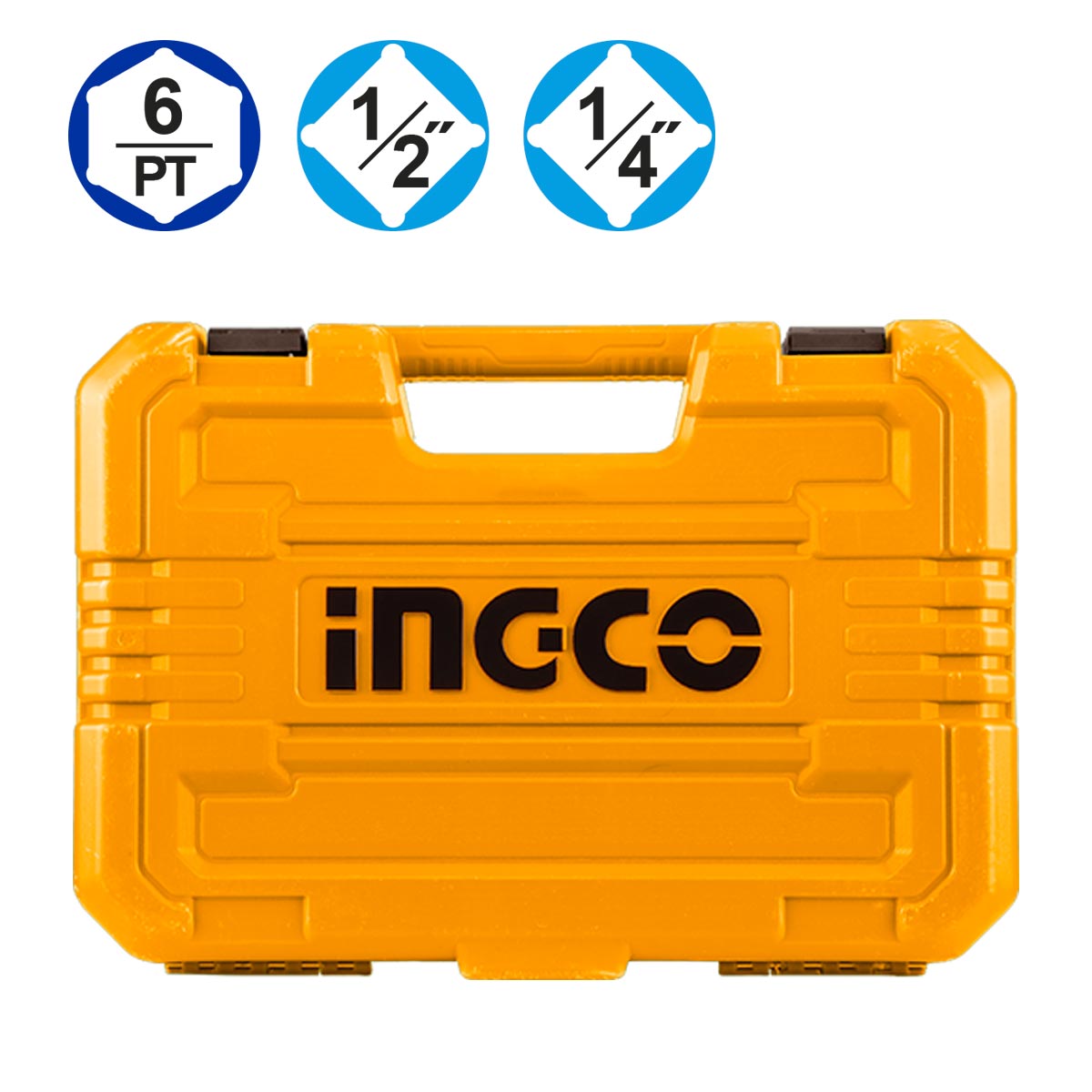 HKTS42441 - INGCO SET DE DOUILLES 1/4 ET 1/2 44PIECES AU MAROC [HKTS42441] — clé douille INGCO — Maroc — — vue 2