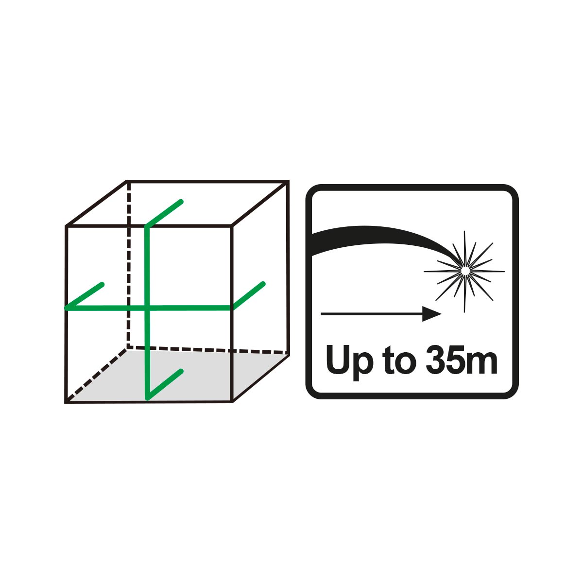 HLL156601 - INGCO NIVEAU LASER AUTO NIVELLEMENT 15M INGCO AU MAROC [HLL156601] — outil de mesure INGCO — Maroc — — vue 3