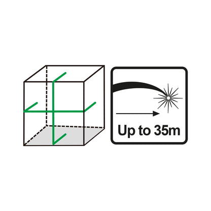 HLL156601 - INGCO NIVEAU LASER AUTO NIVELLEMENT 15M INGCO AU MAROC [HLL156601] — outil de mesure INGCO — Maroc — — vue 3