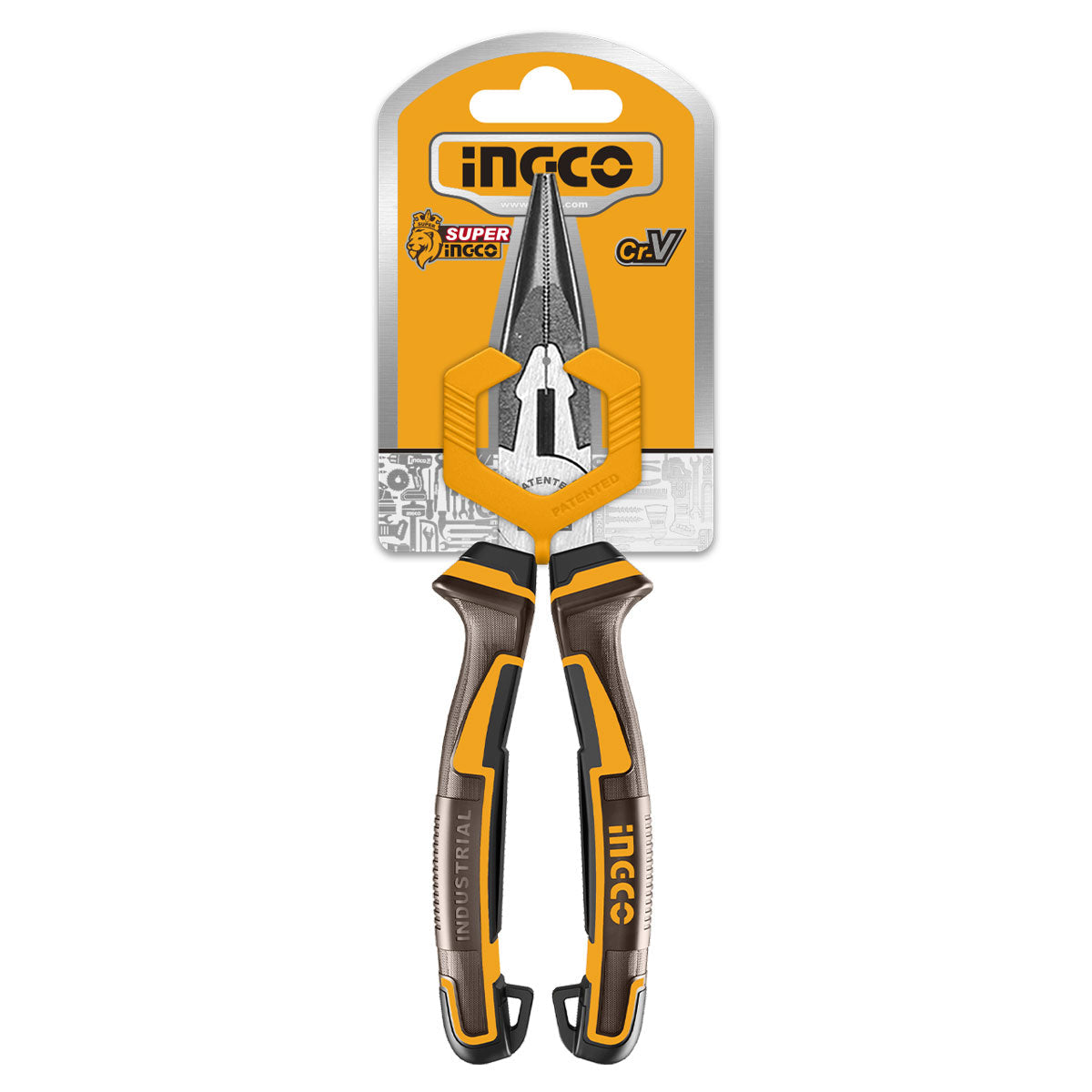 HLNP28168 - INGCO PINCE A BEC LONG 160MM AU MAROC [HLNP28168] — outil INGCO — Maroc — — vue 3
