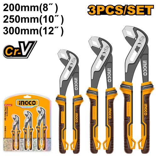 HPPS28318 - INGCO JEU DE 3 PINCES MULTIPRISE INGCO AU MAROC [HPPS28318] — outil INGCO — Maroc —