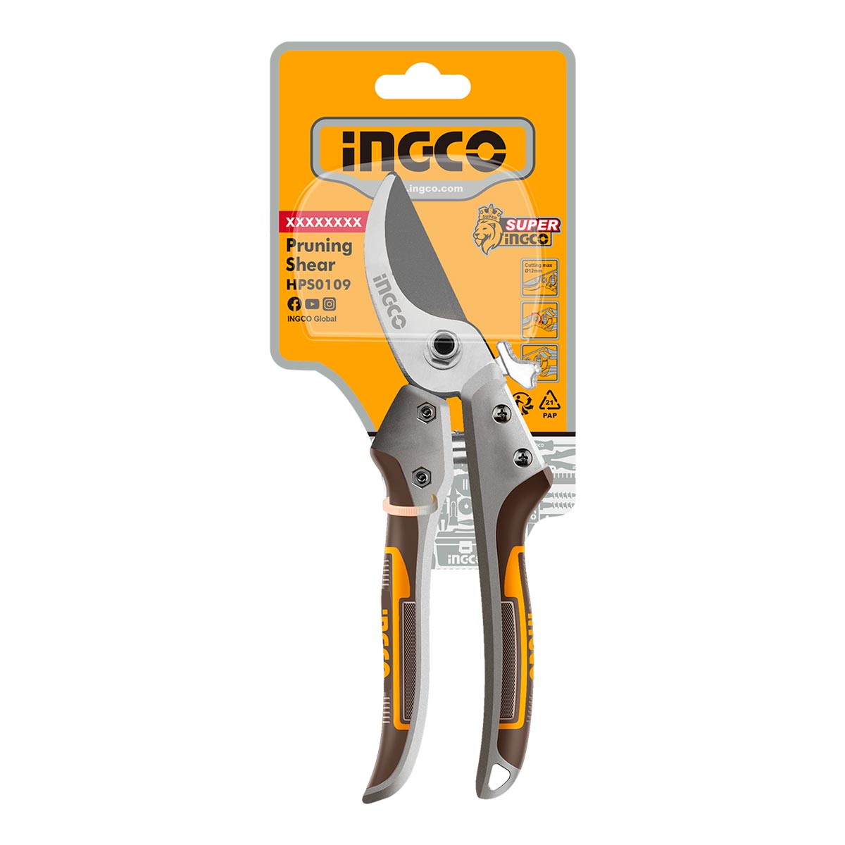 HPS0308 - INGCO SECATEUR 205MM AU MAROC [HPS0308] — outil INGCO — Maroc — — vue 2