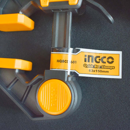 HQBC01601 - INGCO SERRE-JOINTS RAPIDE UNE MAIN 63X150MM AU MAROC [HQBC01601] — outil INGCO — Maroc — — vue 4