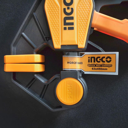 HQBC01603 - INGCO SERRE-JOINTS RAPIDE UNE MAIN 63X450MM AU MAROC [HQBC01603] — outil INGCO — Maroc — — vue 3