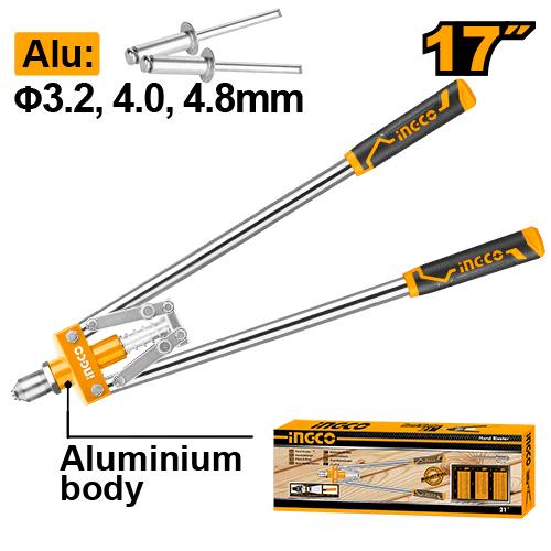 HR171 - INGCO RIVETEUSE 420MM, RIVET3.2MM,4MM,4.8MM AU MAROC [HR171] — outil INGCO — Maroc —
