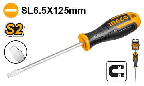 HS686125 - INGCO TOURNEVIS A FENTE D:6.5MM L:125MM AU MAROC [HS686125] — tournevis INGCO — Maroc —
