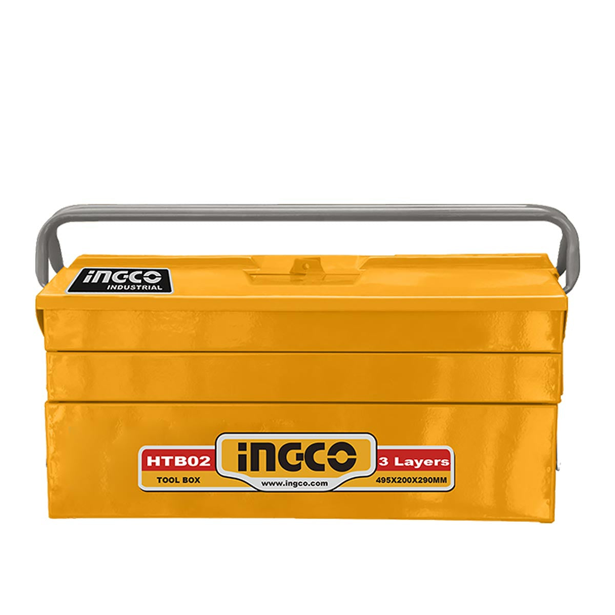 HTB02 - INGCO BOITE A OUTILS TAILLE:495X200X290MM 3 ETAGES AU MAROC [HTB02] — outil INGCO — Maroc — — vue 2