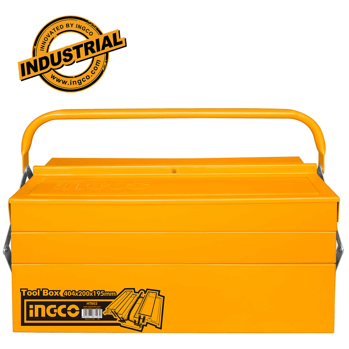 HTB03 - INGCO BOITE A OUTILS TAILLE:400X200X195MM 3 ETAGES AU MAROC [HTB03] — outil INGCO — Maroc — — vue 2