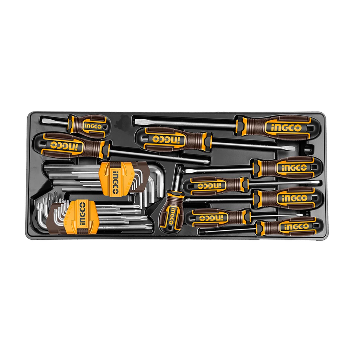 HTCS221321 - INGCO BOITE A OUTILS 3 TIROIRS 132PCS NR AU MAROC [HTCS221321] — outil INGCO — Maroc — — vue 5