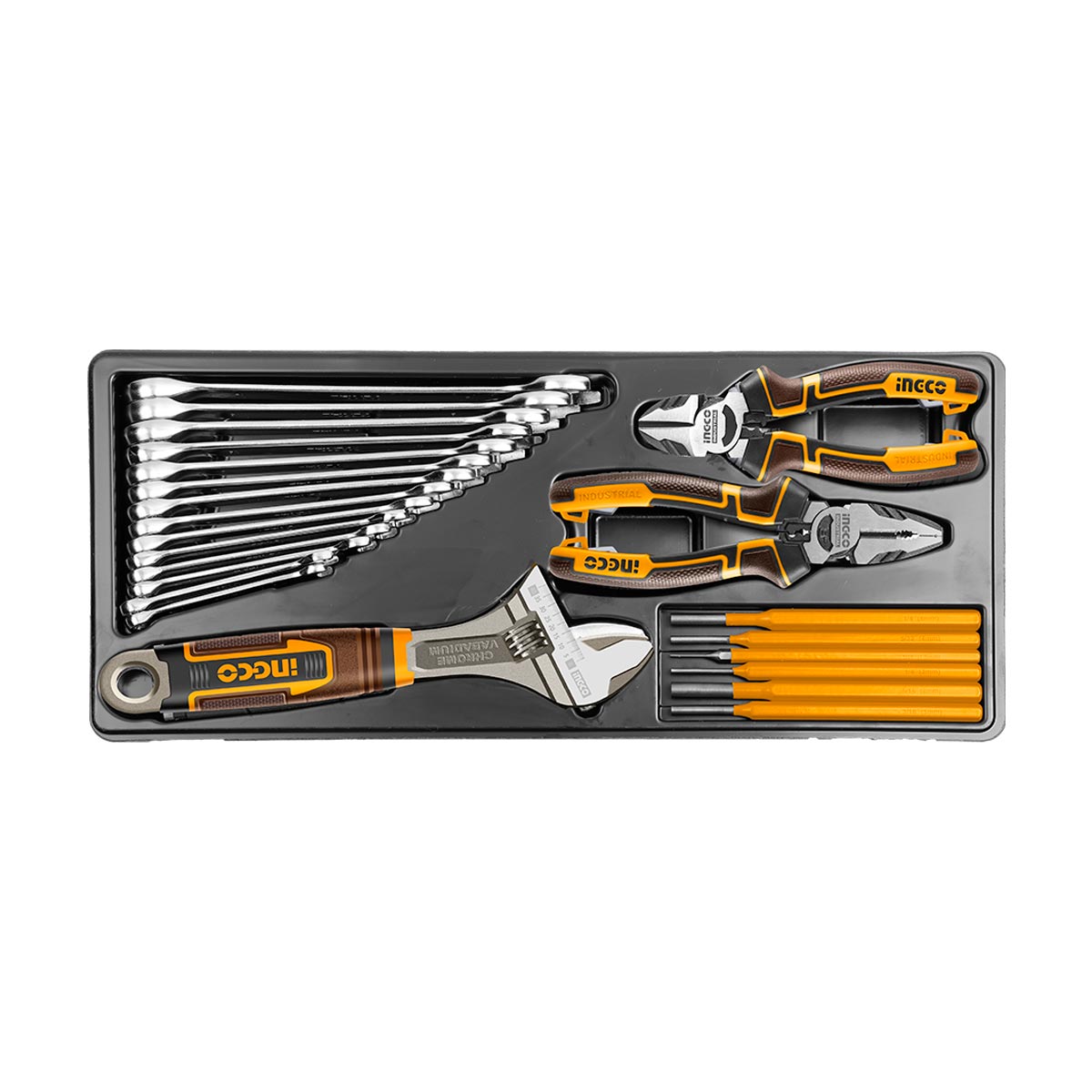 HTCS221321 - INGCO BOITE A OUTILS 3 TIROIRS 132PCS NR AU MAROC [HTCS221321] — outil INGCO — Maroc — — vue 6