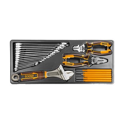 HTCS221321 - INGCO BOITE A OUTILS 3 TIROIRS 132PCS NR AU MAROC [HTCS221321] — outil INGCO — Maroc — — vue 6