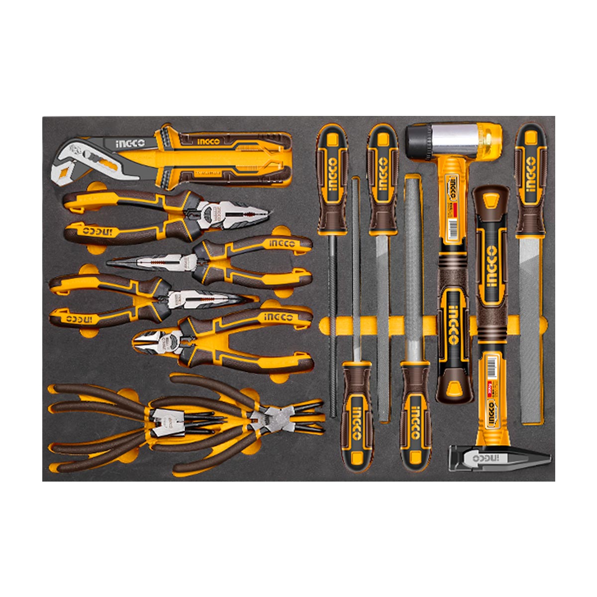 HTCS273281 - INGCO SERVANTE A 7 TIROIRS + 328 PIECES AU MAROC [HTCS271621] — outil INGCO — Maroc — — vue 7