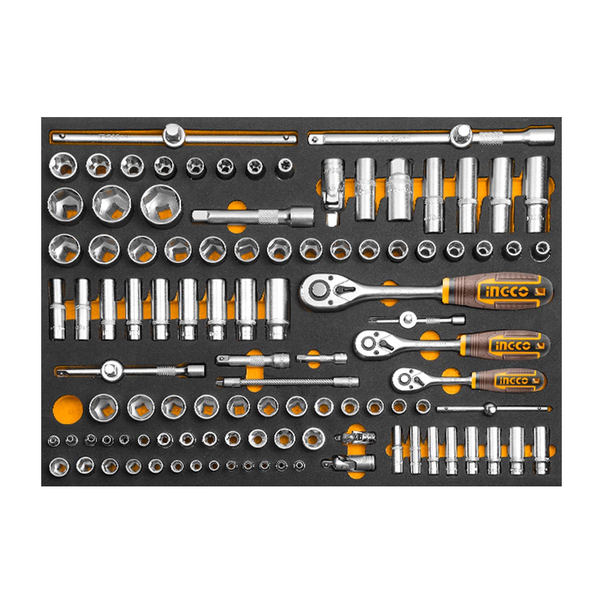 HTCS273281 - INGCO SERVANTE A 7 TIROIRS + 328 PIECES AU MAROC [HTCS271621] — outil INGCO — Maroc — — vue 9