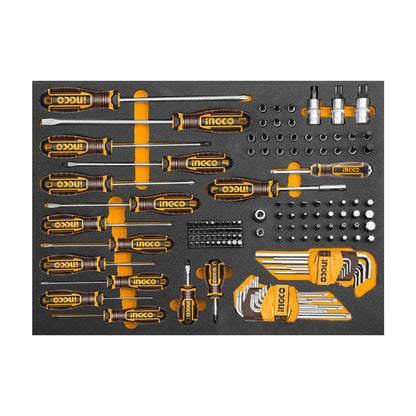 HTCS273281 - INGCO SERVANTE A 7 TIROIRS + 328 PIECES AU MAROC [HTCS271621] — outil INGCO — Maroc — — vue 10