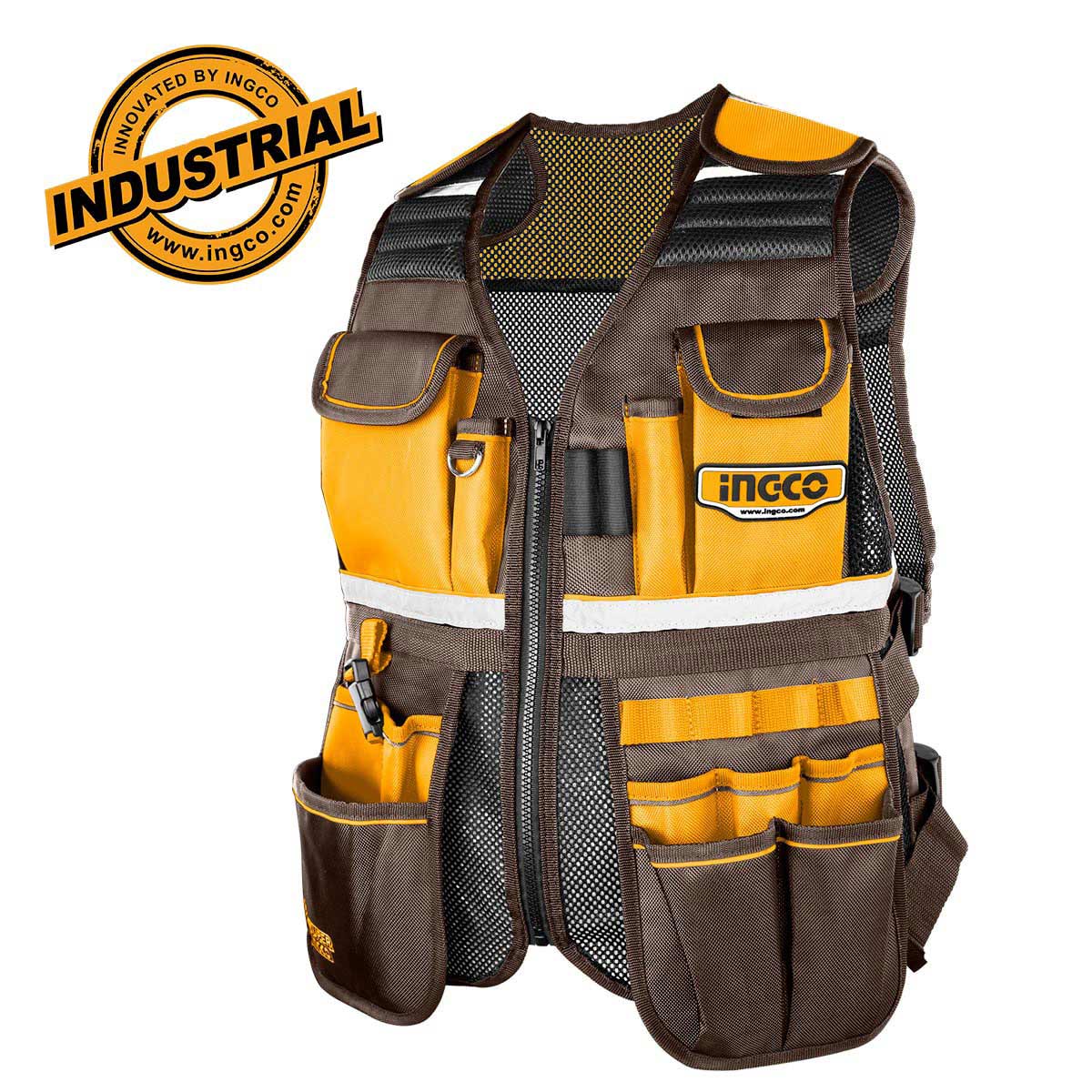 HTVT09028 - INGCO GILET A OUTILS 3KG MAX NR AU MAROC [HTVT09028] — outil INGCO — Maroc — — vue principale