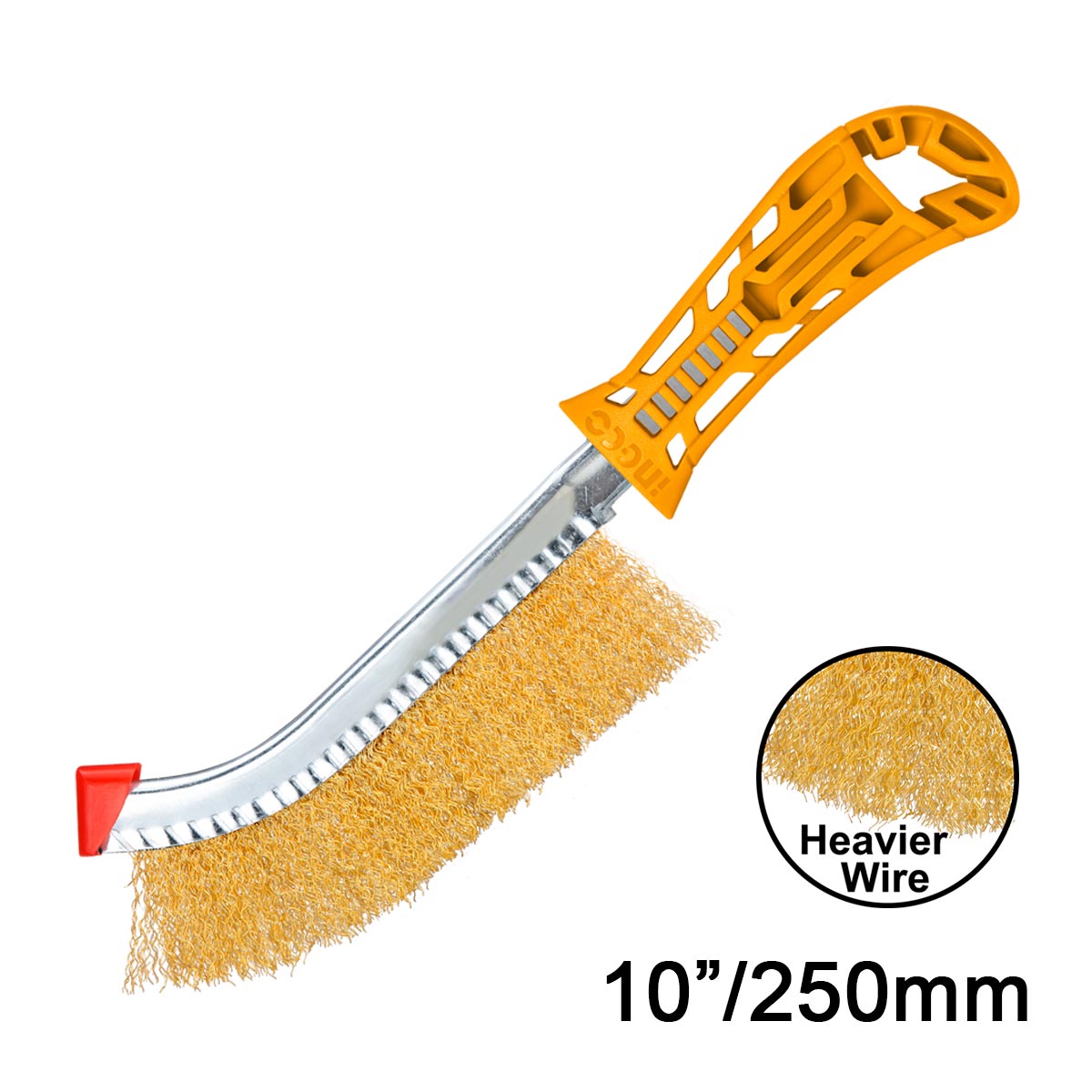 HWB02250 - INGCO BROSSE A FILS METALLIQUES AVEC MANCHE AU MAROC [HWB02250] — outil INGCO — Maroc — — vue principale