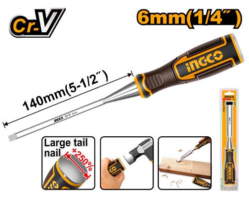 HWC0806 - INGCO CISEAU A BOIS 6MM AU MAROC [HWC0806] — outil INGCO — Maroc —