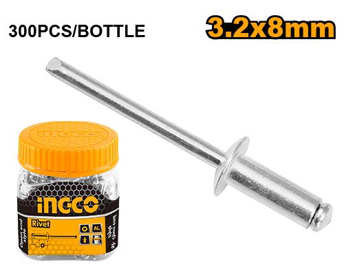 HWRT3200811 - INGCO RIVET 3.2X8MM BOITE DE 300 PIECES AU MAROC [HWRT3200811] — outil INGCO — Maroc —