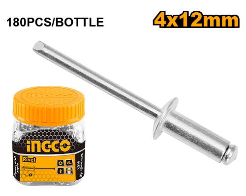 HWRT4001211 - INGCO RIVET 4X12MM BOITE DE 180 PIECES AU MAROC [HWRT4001211] — outil INGCO — Maroc —