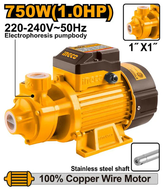 VPM7508 - INGCO POMPE PERIPHERIQUE FLW50L/MIN HED52M AU MAROC [VPM7508] — pompe INGCO — Maroc —