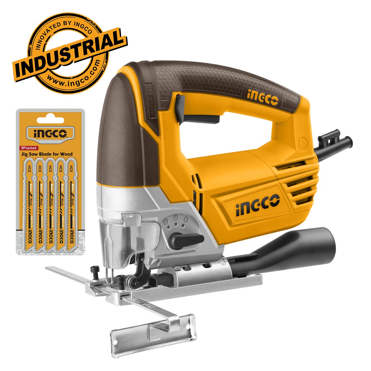 JS80028 - INGCO SCIE SAUTEUSE 110MM 800W + 5 LAMES AU MAROC [JS80028] — scie INGCO — Maroc — — vue principale