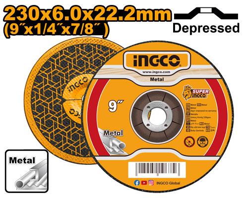 MGD602301 - INGCO DISQUE A MEULER 230*6*22.2 AU MAROC [MGD602301] — disque accessoire INGCO — Maroc —
