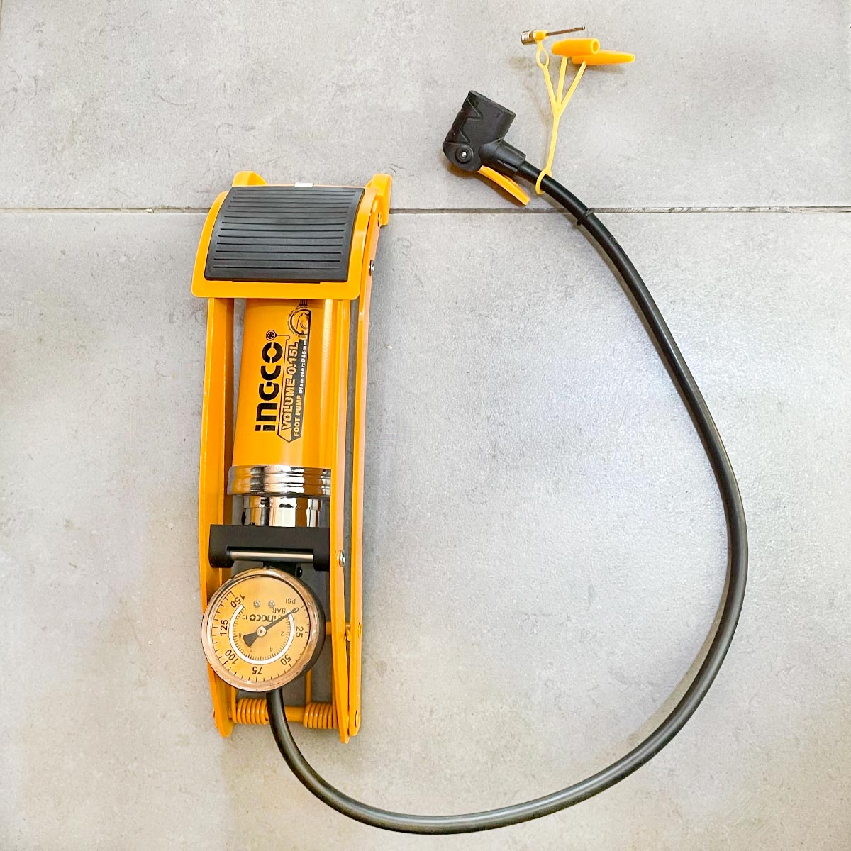 MPP5511 - INGCO POMPE A AIR A PIED 120PSI AU MAROC [MPP5511] — pompe INGCO — Maroc — — vue 3