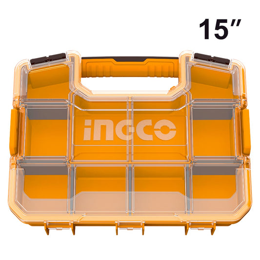 PBX1511 - INGCO BOITE DE RANGEMENT PLASTIQUE 15" NR AU MAROC [PBX1511] — outil INGCO — Maroc — — vue principale